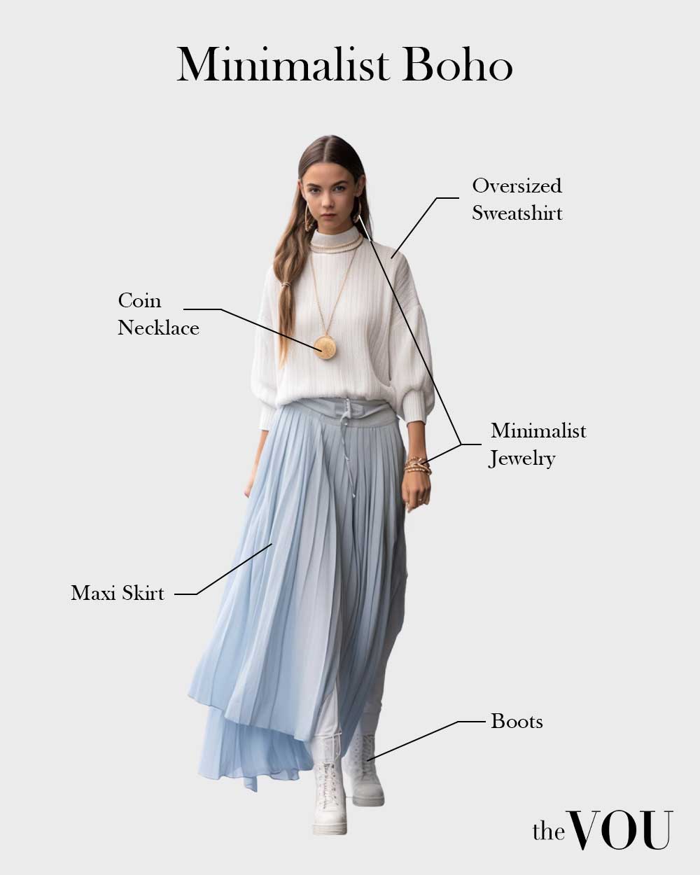 minimalist boho outfit