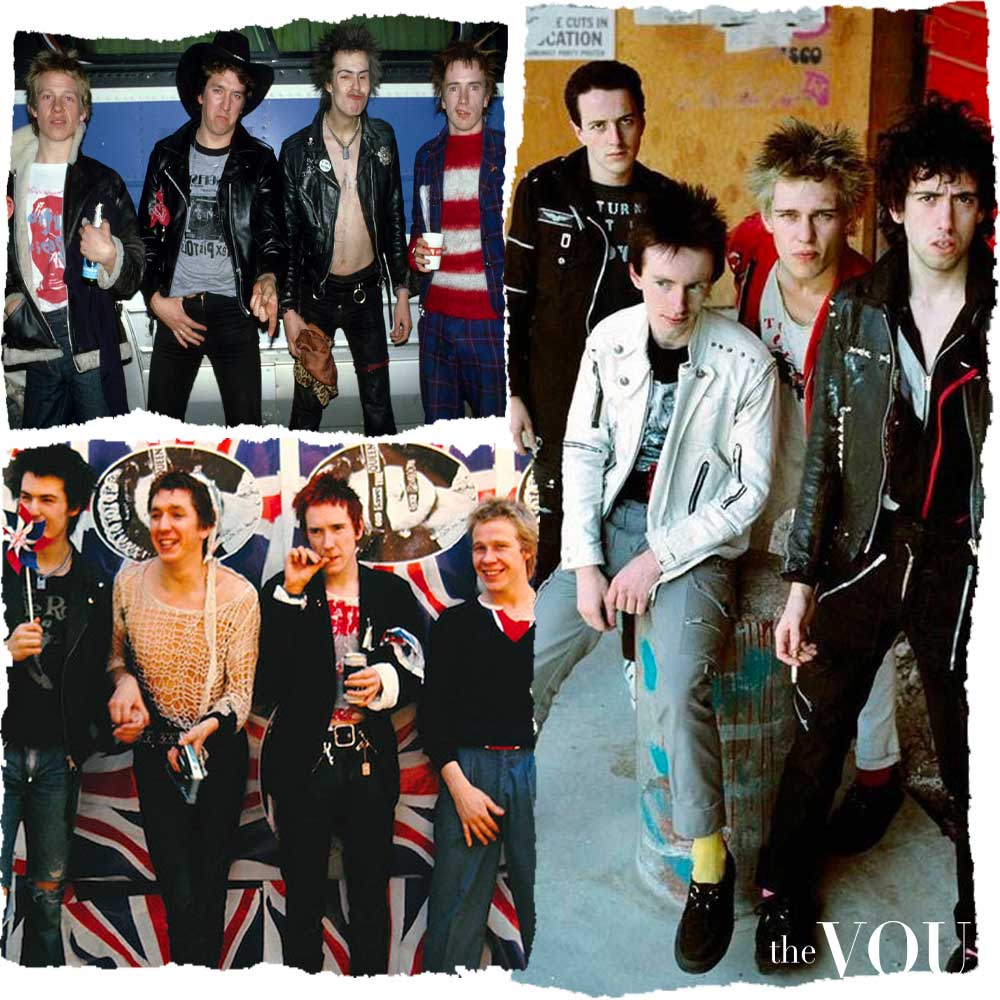 70s British Punk The Clash and the Sex Pistols