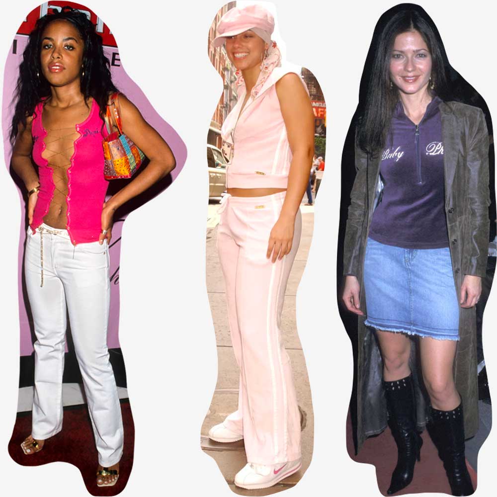 BABY PHAT Y2K fashion Alicia Keys, Aaliyah and Jill Hennessy