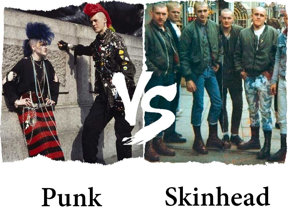Punk vs Skinhead