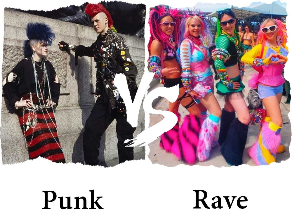 Punk vs. Rave Culture
