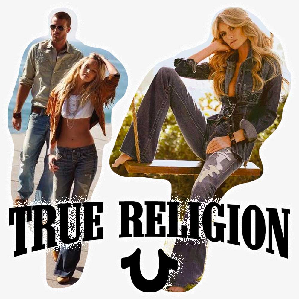 TRUE RELIGION Y2K Fashion Brand