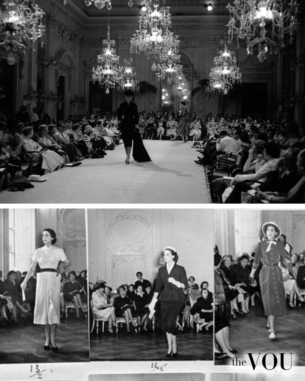 The first Italian fashion show on February 12, 1951 in Florence