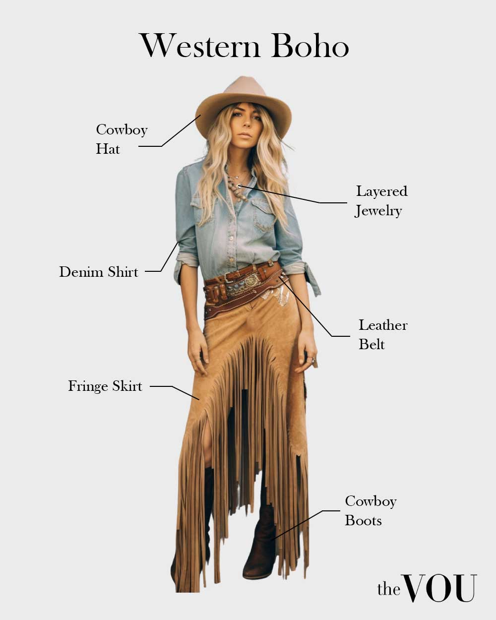 western boho outfit