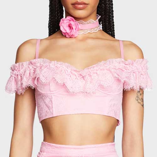 A Greater Love Crop Top