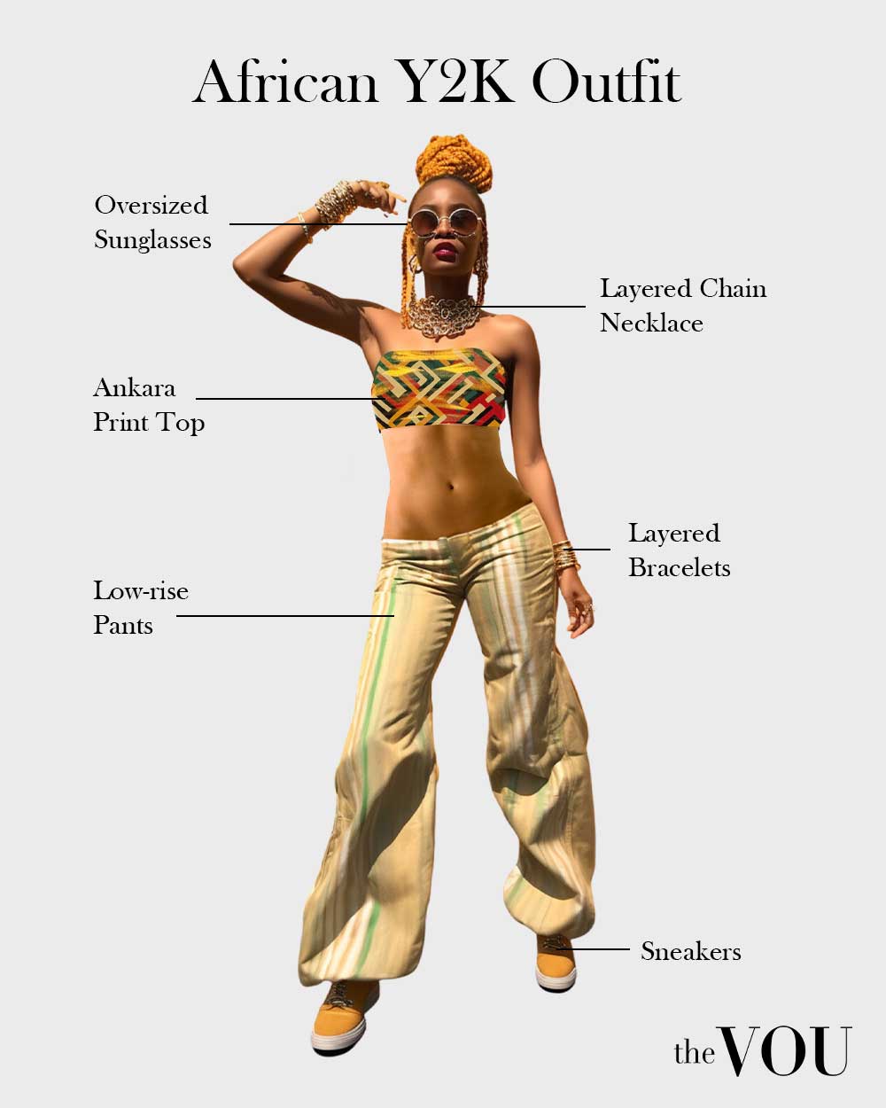African Y2K Style outfit