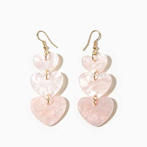 Pink Love Earrings