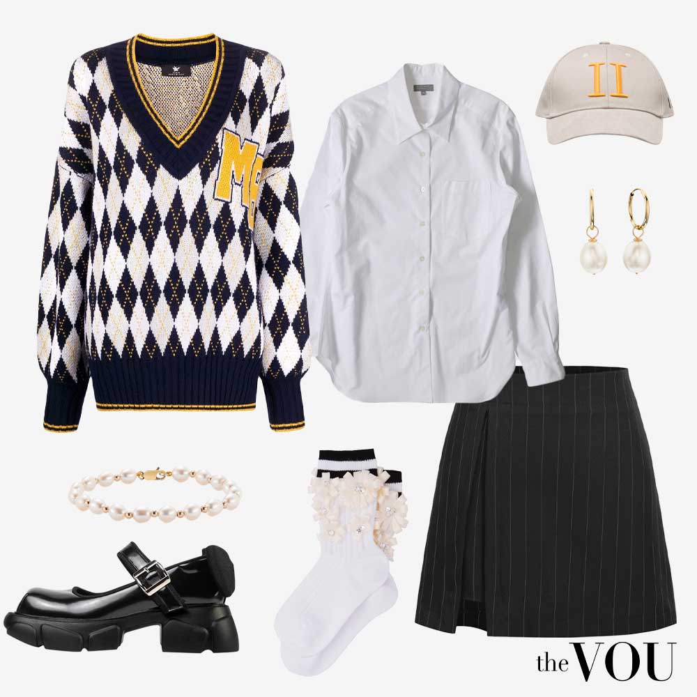 Preppy Aesthetic Outfits Mary Jane Shoes