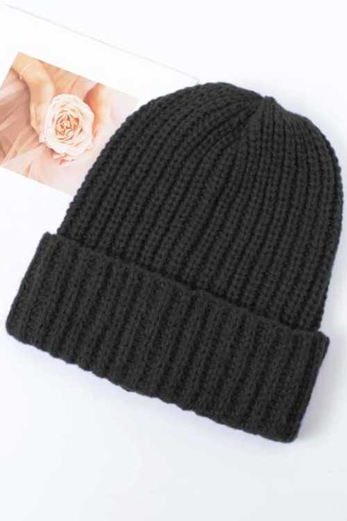 Solid Slouchy Beanie
