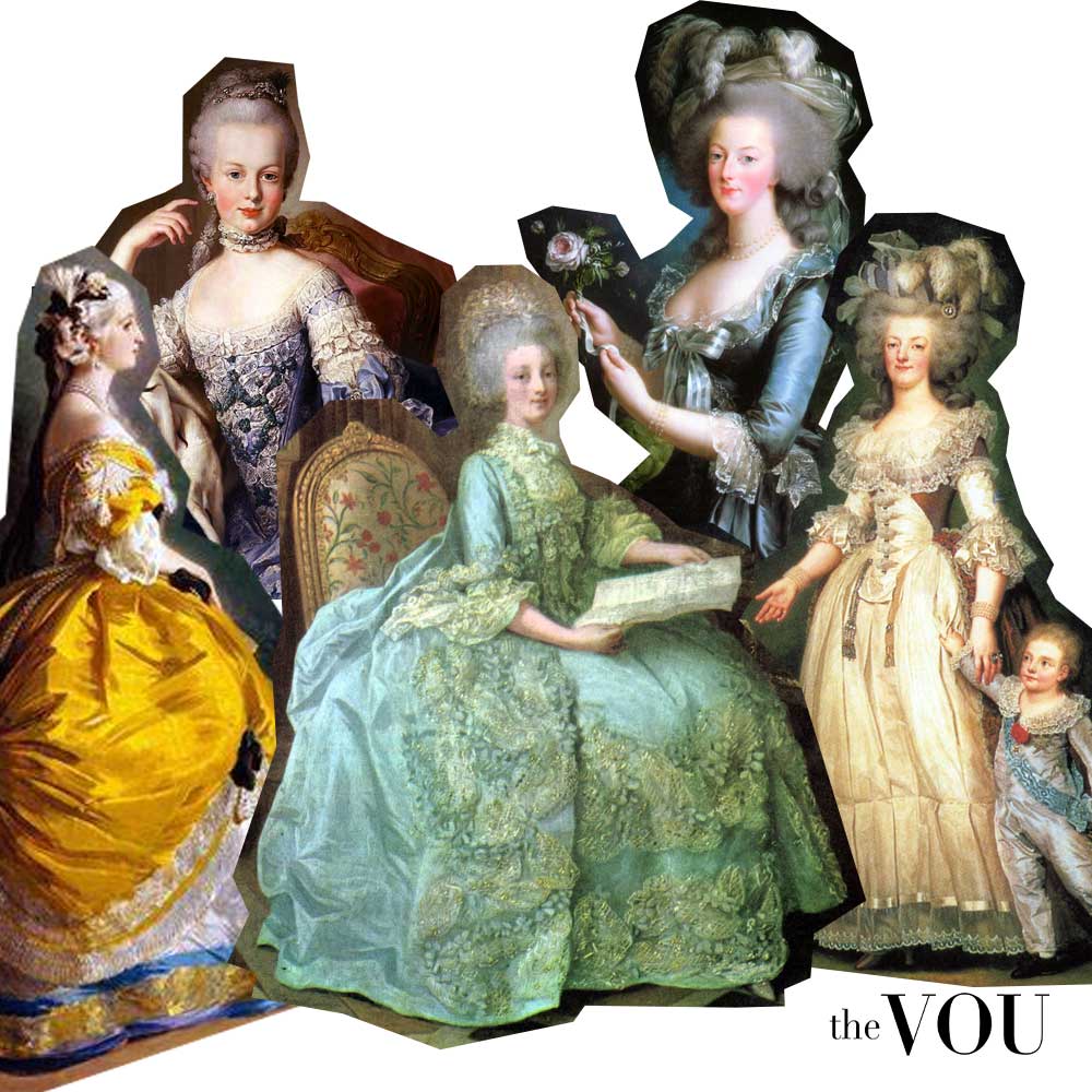 The Origin of Fashion Styling Marie Antoinette 