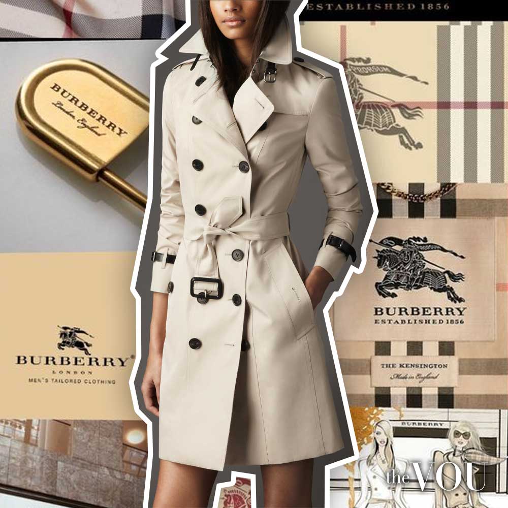 Burberry's trench coat evolved from a timeless classic into machine-made Ready-to-wear due to tech and global demand.