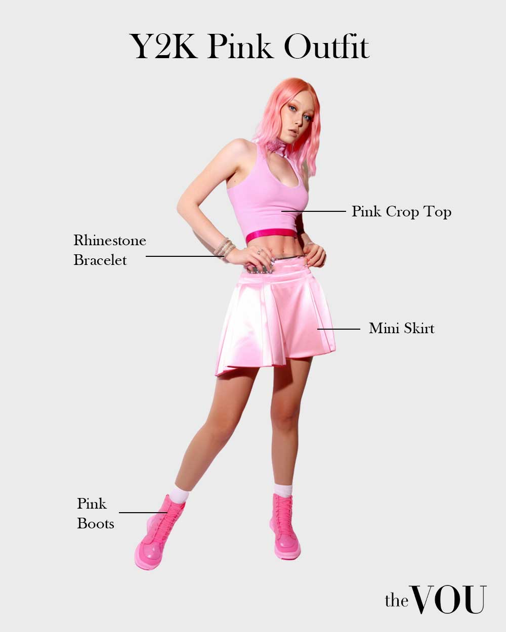 Y2K Pink Style outfit