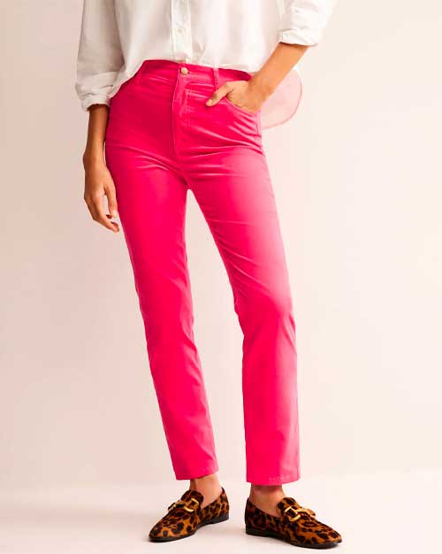 Boden Pink Slim-fit Jeans