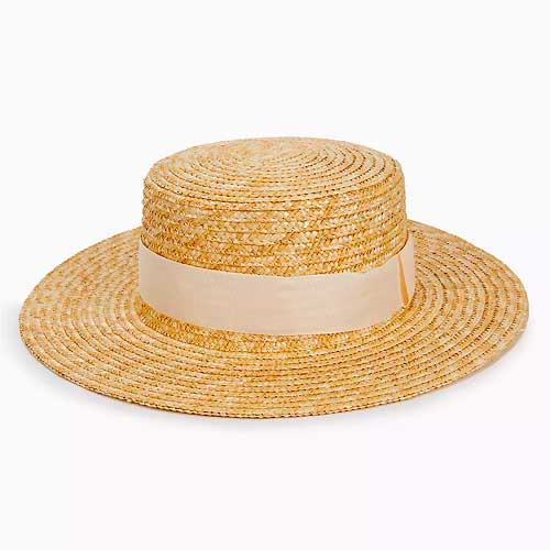 Boutique Bonita Boater Hat