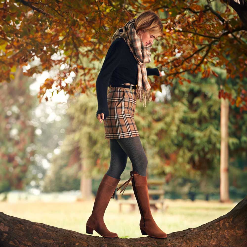 Fairfax & Favor Sloane Ranger style boots and bags