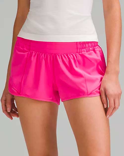 Lululemon Neon Pink Dolphin Shorts