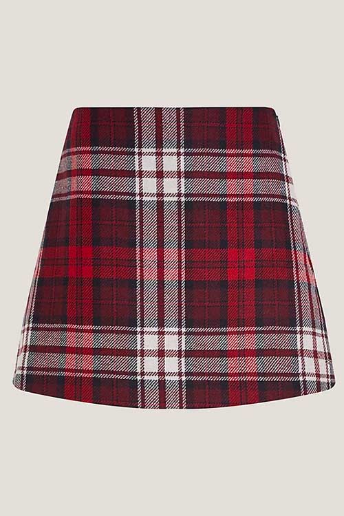Tommy Plaid Skirt