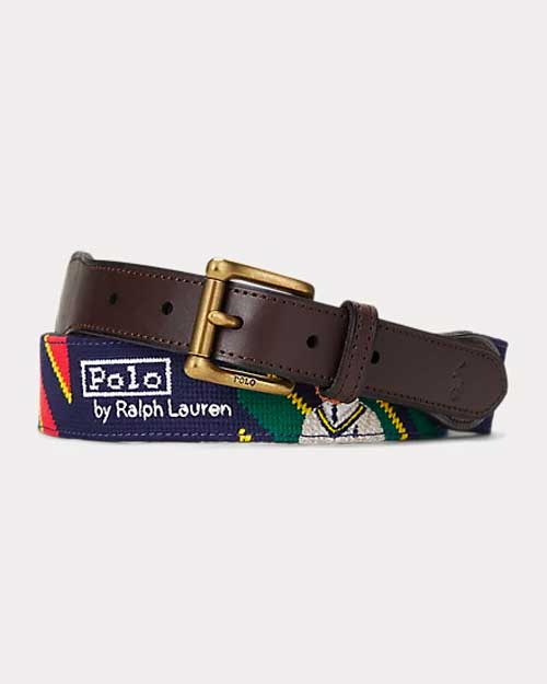 Ralph Lauren Needlepoint Belts