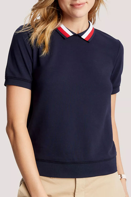 Relaxed Fit Signature Collar Polo