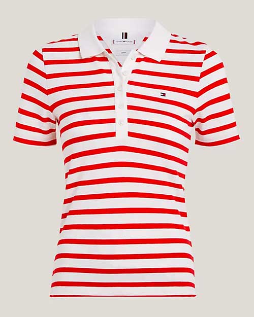 Tommy Hilfiger 1985 COLLECTION STRIPE SLIM FIT POLO
