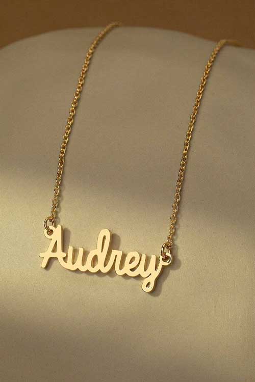 1 Pc Customized Personal Name Pendant Necklace