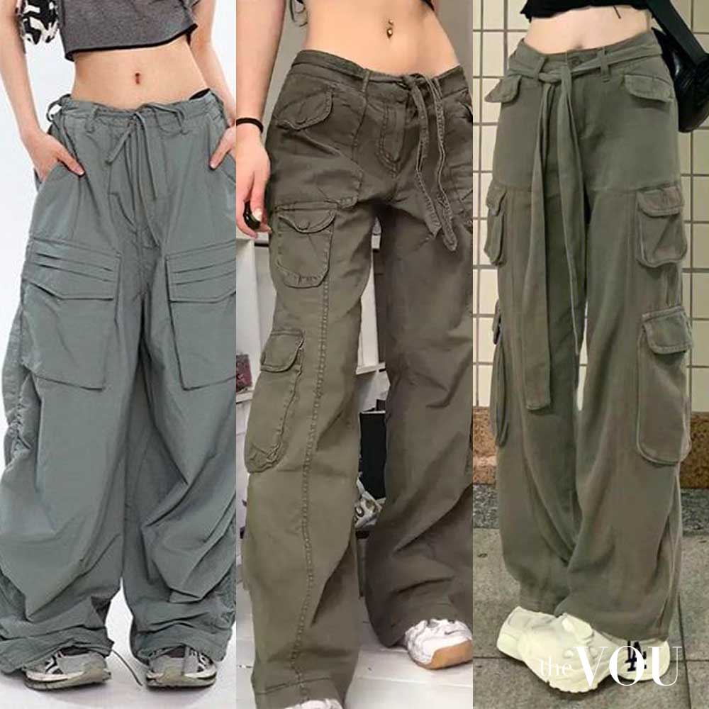 Acubi Style Cargo Pants
