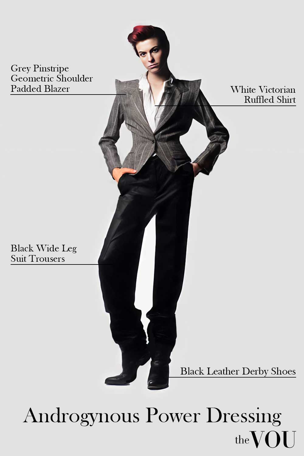 Androgynous Power Dressing