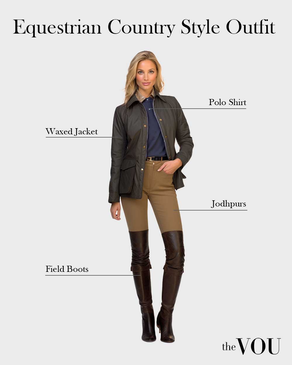 Equestrian Country Style Outfit