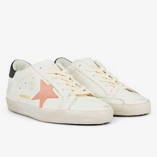 Golden Goose White Super Star Sneakers
