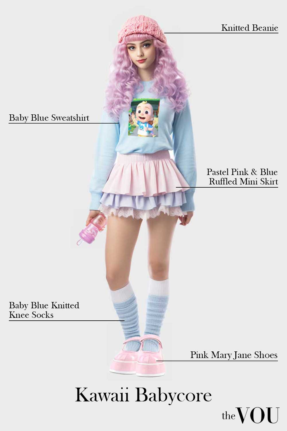 Kawaii Babycore Outfit