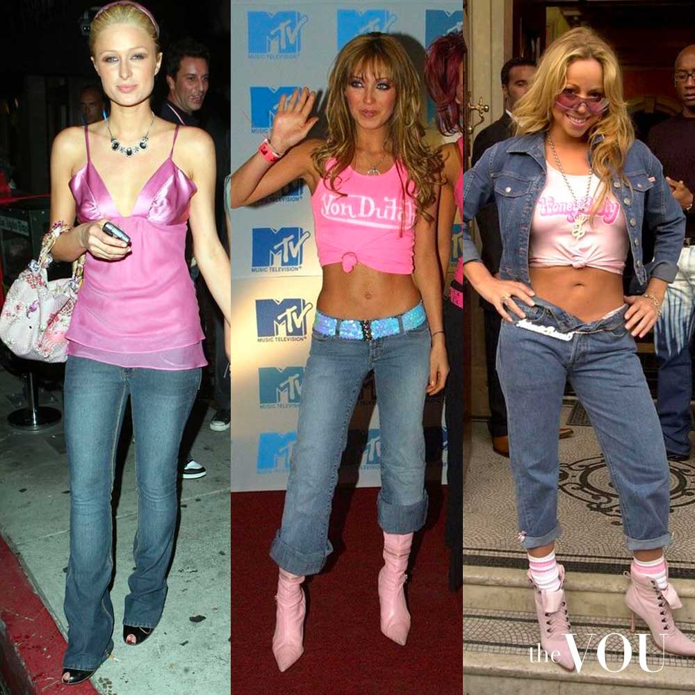 Paris Hilton, Mariah Carey, and Anahi McBling-Chic look 