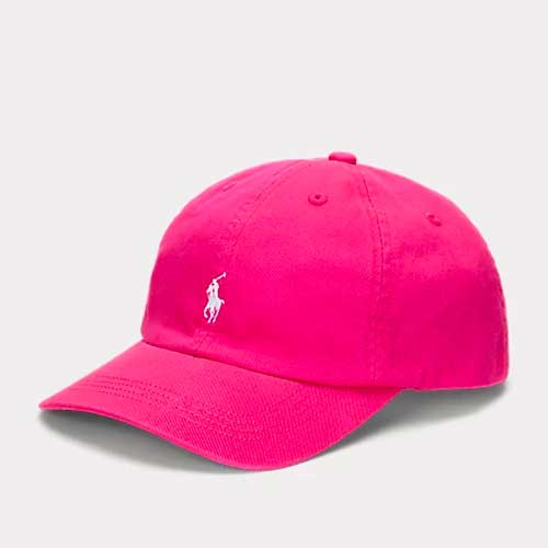Ralph Lauren Neon Pink Baseball Cap