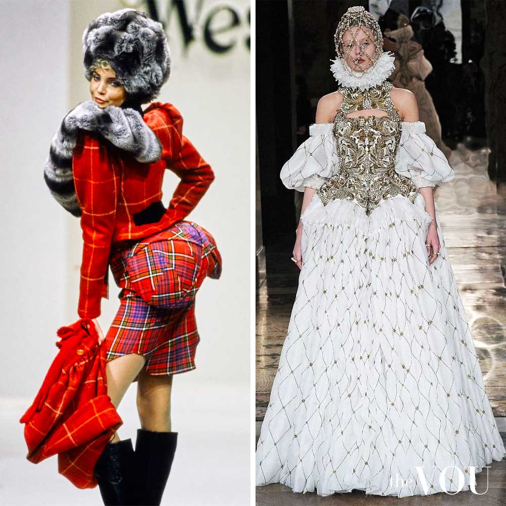 Alexander McQueen and Vivienne Westwood Modern Victorian fashion