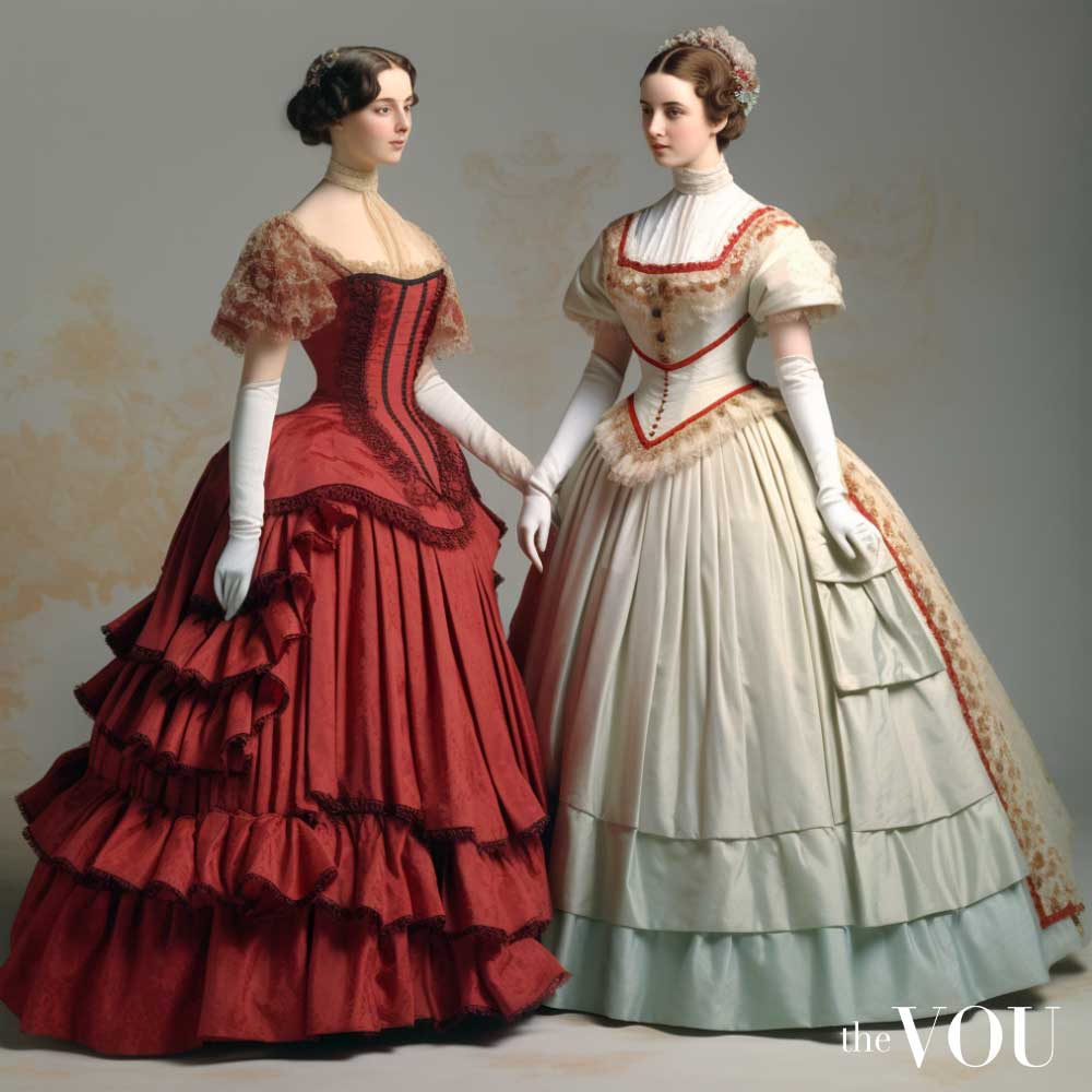Early Victorian style dresses