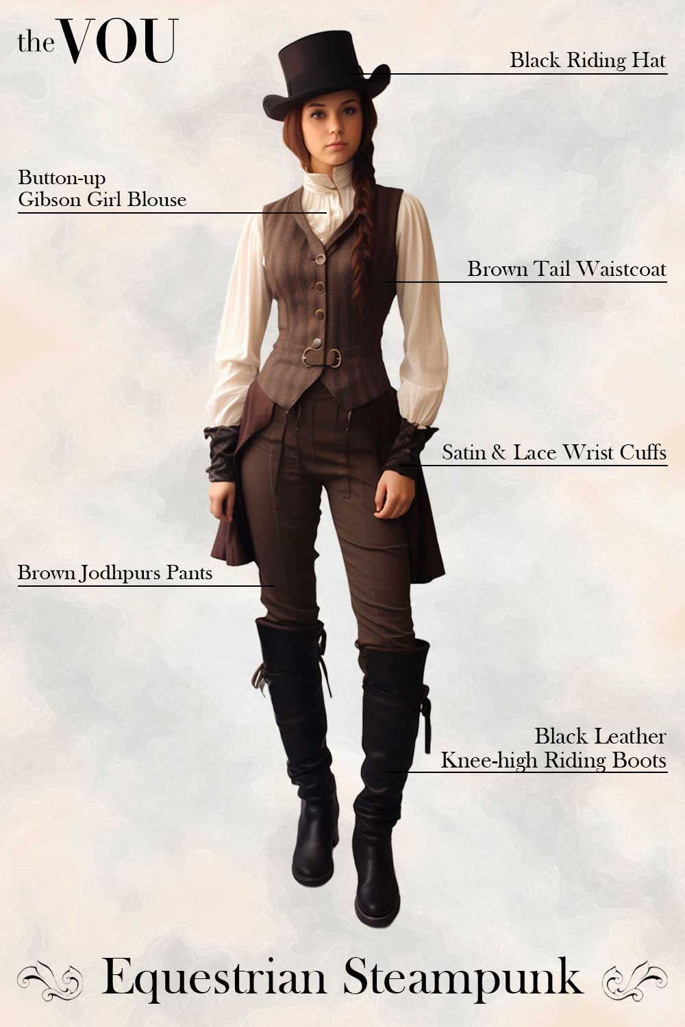 Equestrian Steampunk style outfit