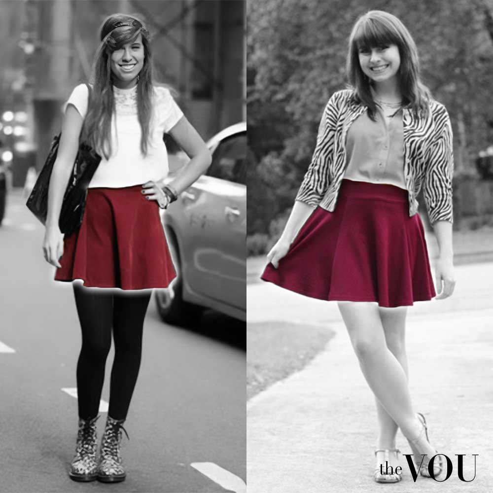 Indie style Twee Skirt