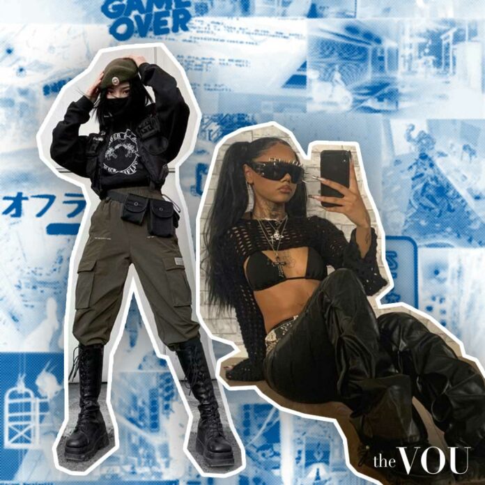 Cyber Y2K Fashion Style Outfit