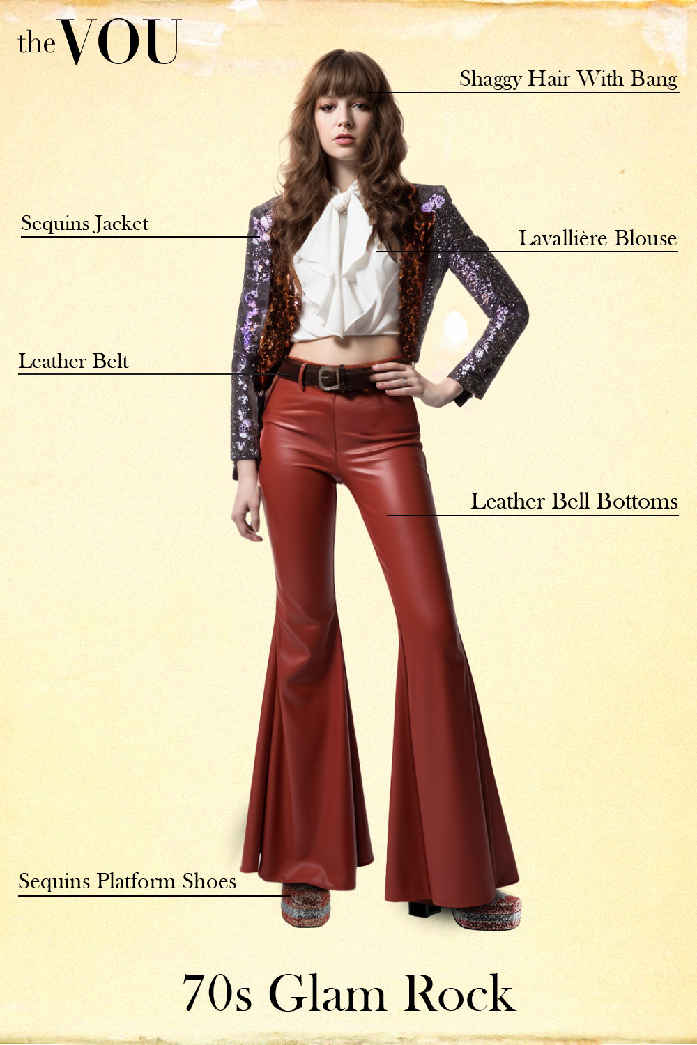 70s Glam Rock style
