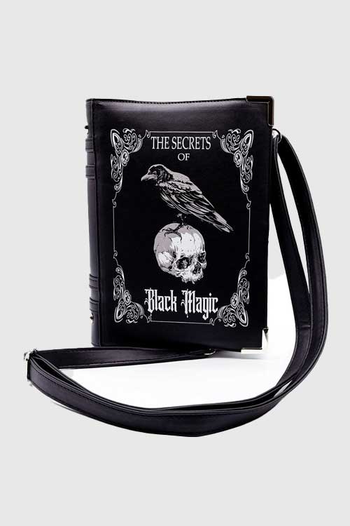 Black Magic Book Shoulder Bag