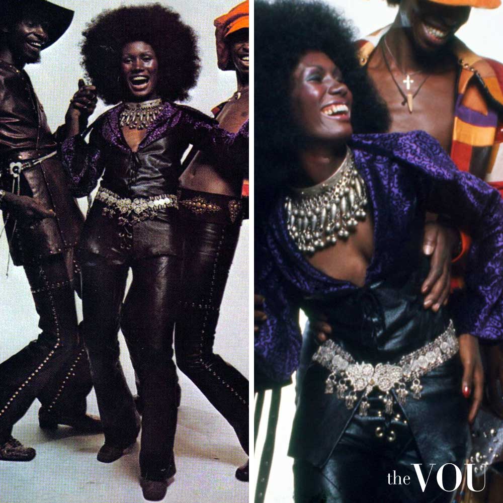 Grace Jones 70s Funk Rock fashion style
