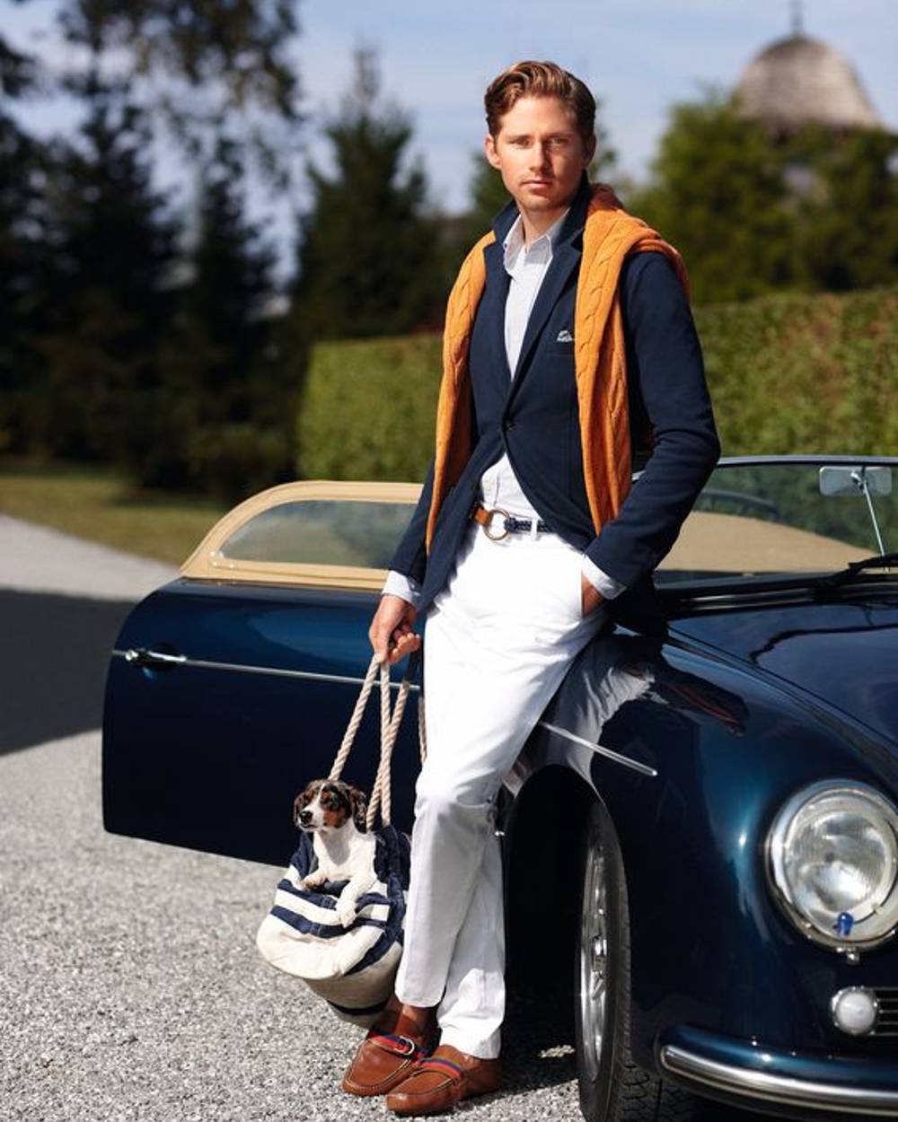 Old money style men outfit