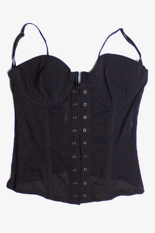 Ragstock Y2k Grunge Necessary Objects Corset Top