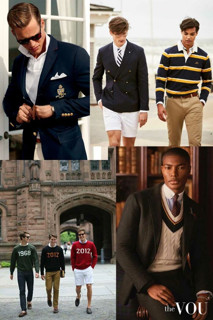 American Ivy League Old Money style