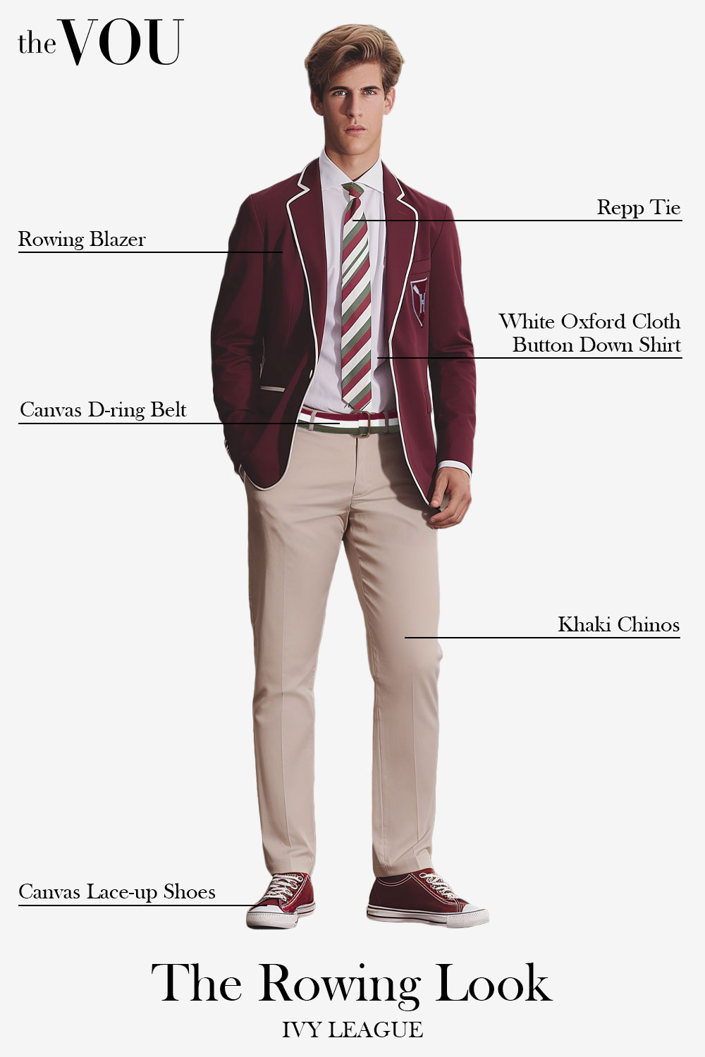 Ivy League Style Rowing Look