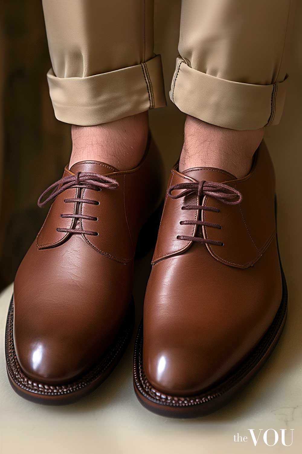 Old Money Style dress Derby shoes