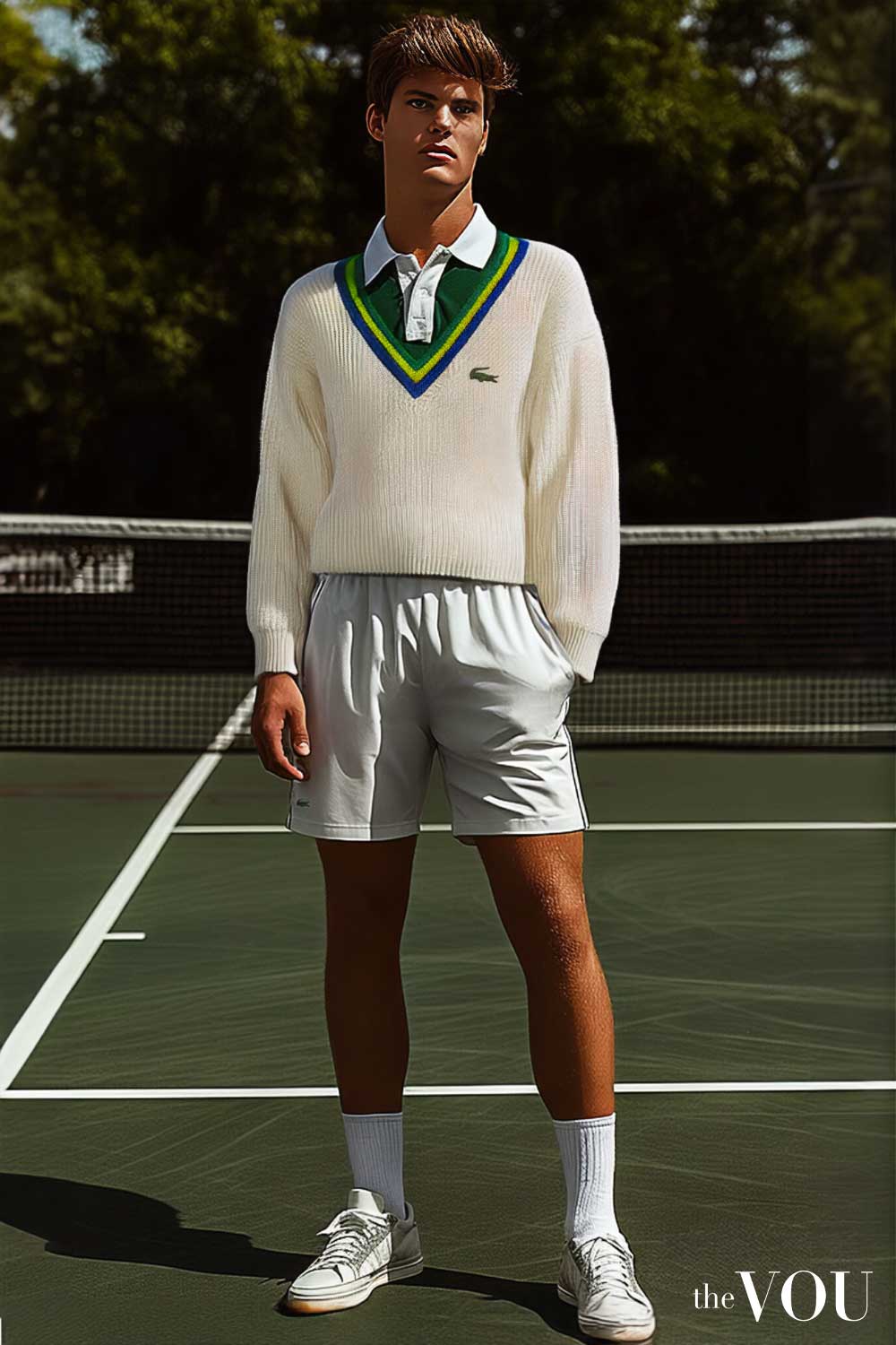 Tennis Preppy Outfit Idea