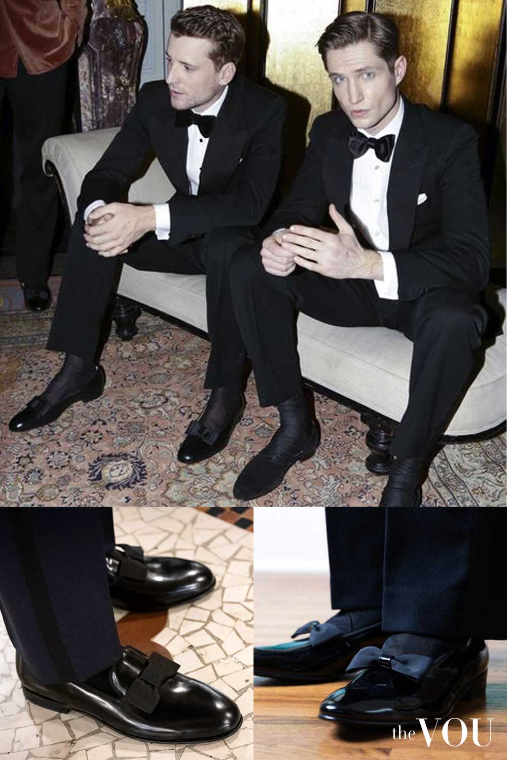 Old Money style Opera pumps for men