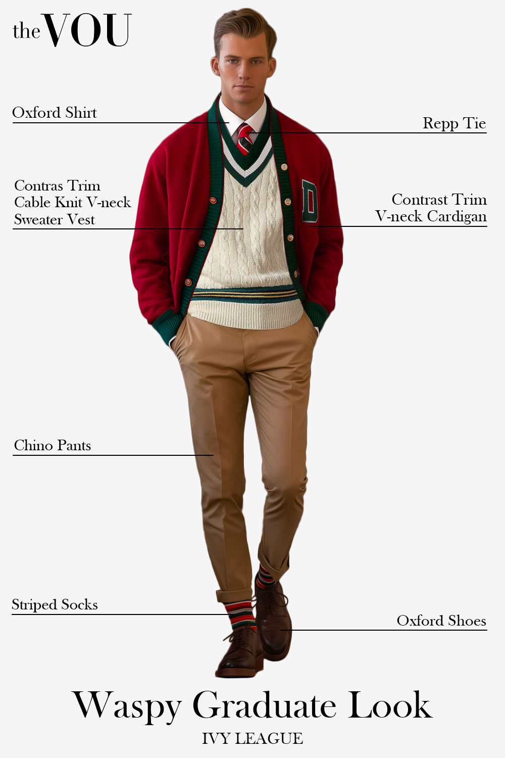 Waspy Graduate Look Ivy League style outfit idea