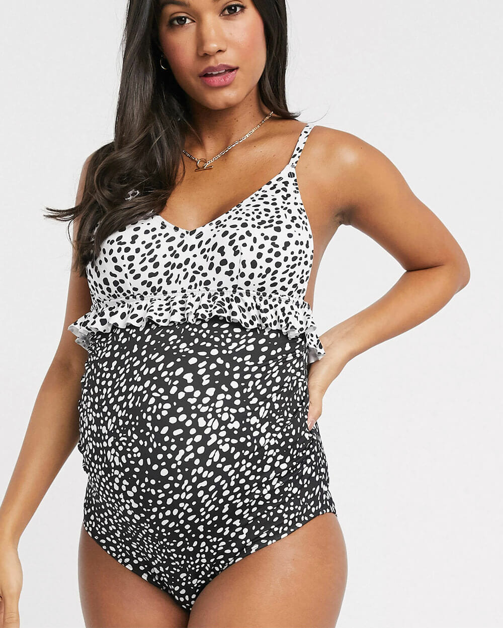 ASOS Recycled Maternity Swimsuit