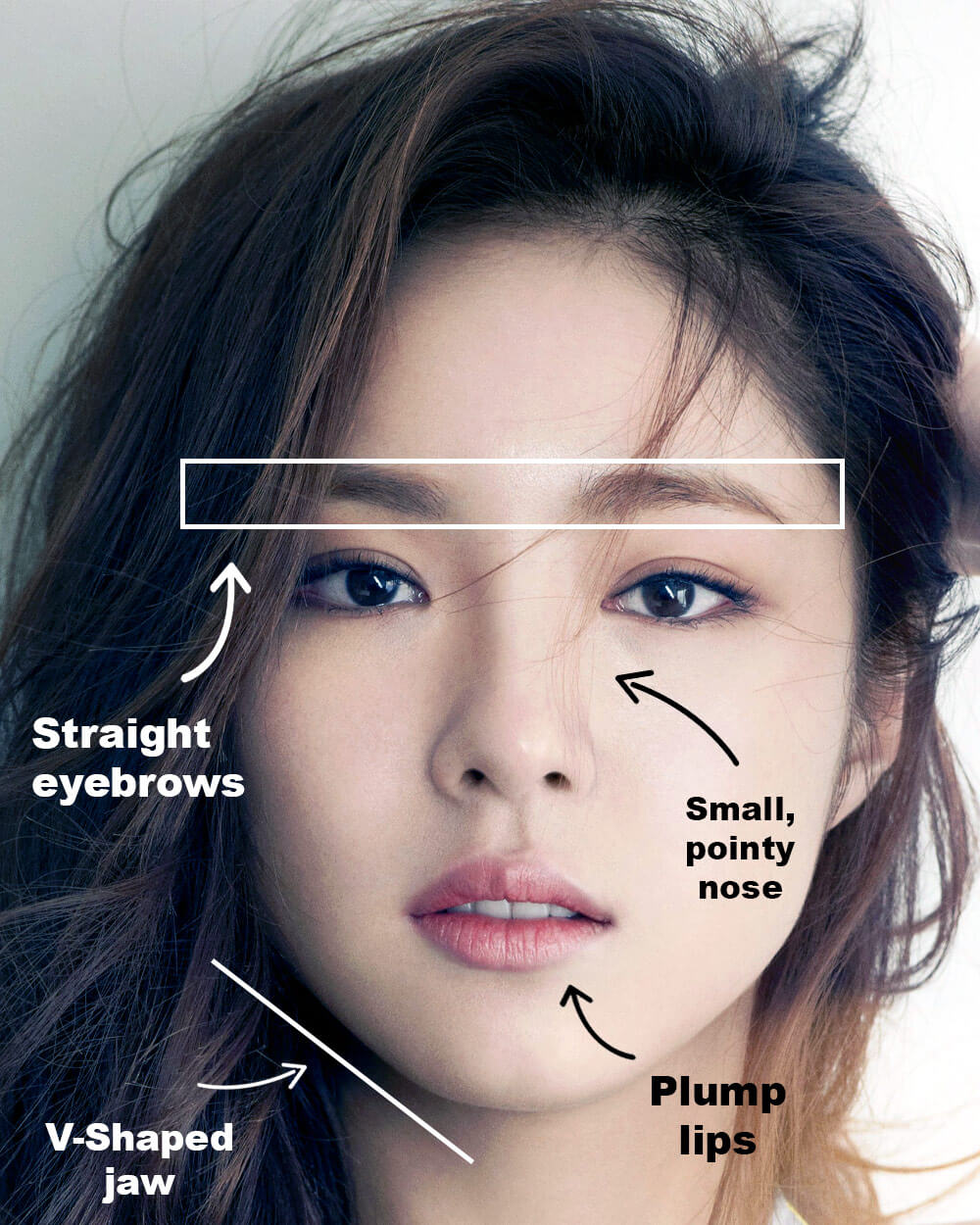 Korean beauty standards for face